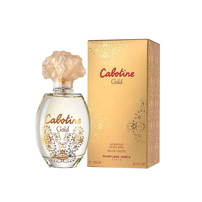Gres Cabotine Gold - Eau de Toilette (EdT) Vaporisateur - Parfum floral oriental pour femme - 100 ml
