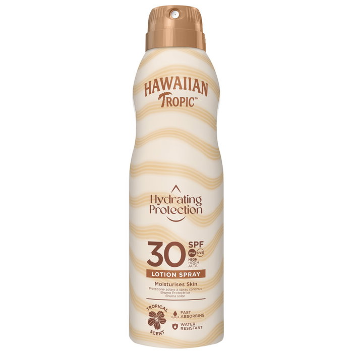 HAWAIIAN TROPIC Bruma Spray Hydratant et Protecteur SPF30 177 ml