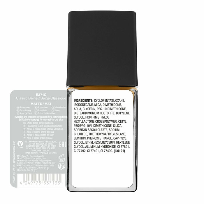 Base de maquillage liquide Wet n Wild Classic Beige Classic Beige 30 ml