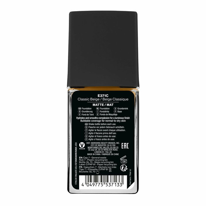 Base de maquillage liquide Wet n Wild Classic Beige Classic Beige 30 ml