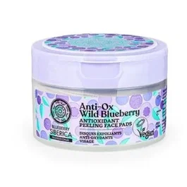 Natura Siberica Anti-Ox Wild Blueberry Disques Exfoliants Visage 20 Unités
