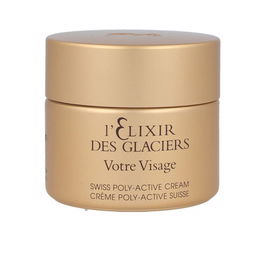 Valmont L'Elixir des Glaciers Crème Visage Anti-Âge 50 ml pour Peaux Matures Hydratante et Raffermissante
