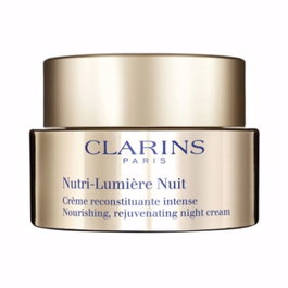 Clarins Nutri-Lumière - Crème de nuit anti-fatigue 50 ml - Soin nourrissant et éclat pour peau revitalisée - Tous types de peaux