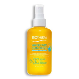 Biotherm Waterlover Sun Mist SPF 30 200ml - Brume Solaire Vaporisateur Visage et Corps - Eau de Mer - Résistante à l'Eau