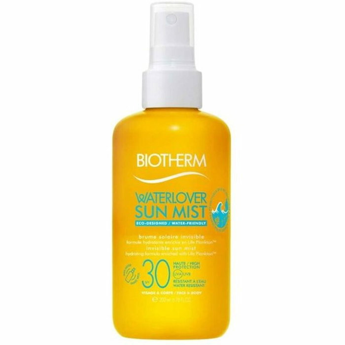 Biotherm SUN WATERLOVER Brume Solaire SPF30 200 ml Hydratante Résistante à l'Eau Biodégradable Biotherm SUN WATERLOVER Brume Solaire SPF30 200 ml Hydratante Résistante à l'Eau Biodégradable