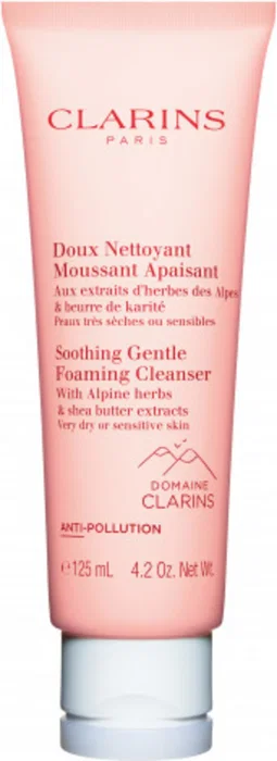 Clarins Crème Moussante Nettoyante Douce et Apaisante Antipollution 125 ml Clarins Crème Moussante Nettoyante Douce et Apaisante Antipollution 125 ml