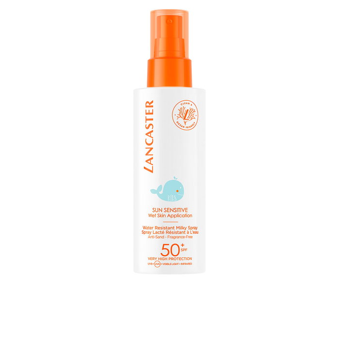 Lancaster Lait Solaire Spray Enfants Peaux Sensibles SPF50+ 150 ml Lancaster Lait Solaire Spray Enfants Peaux Sensibles SPF50+ 150 ml