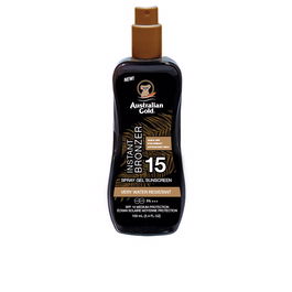 Australian Gold Spray Gel Solaire SPF15 avec Bronzant Immédiat - 100 ml