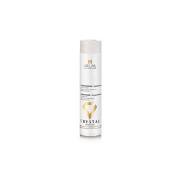 Arual - Acondicionador Crystal Diamond, Après-shampoing réparateur 250 ml, Avec huile d'argan et de macadamia, Sans parabenos, Unisexe