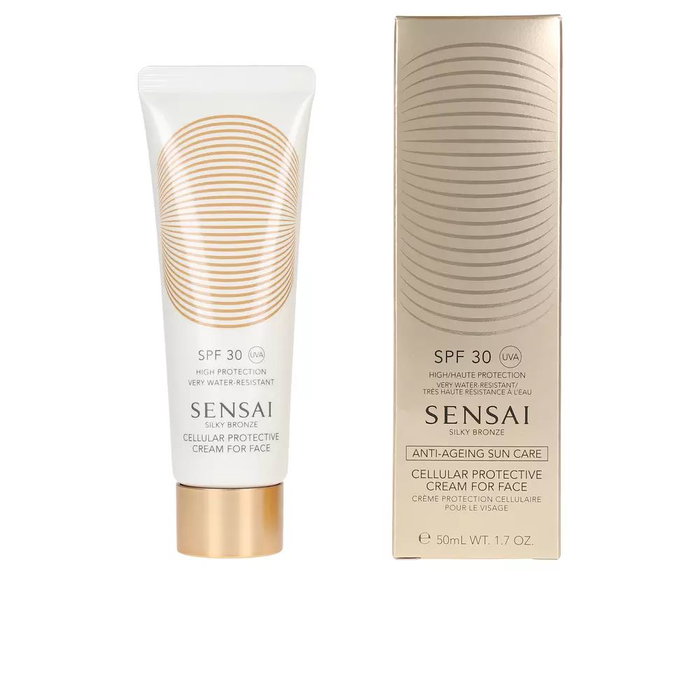 Sensai Crème Protectrice Cellulaire pour le Visage SPF50 50 ml
