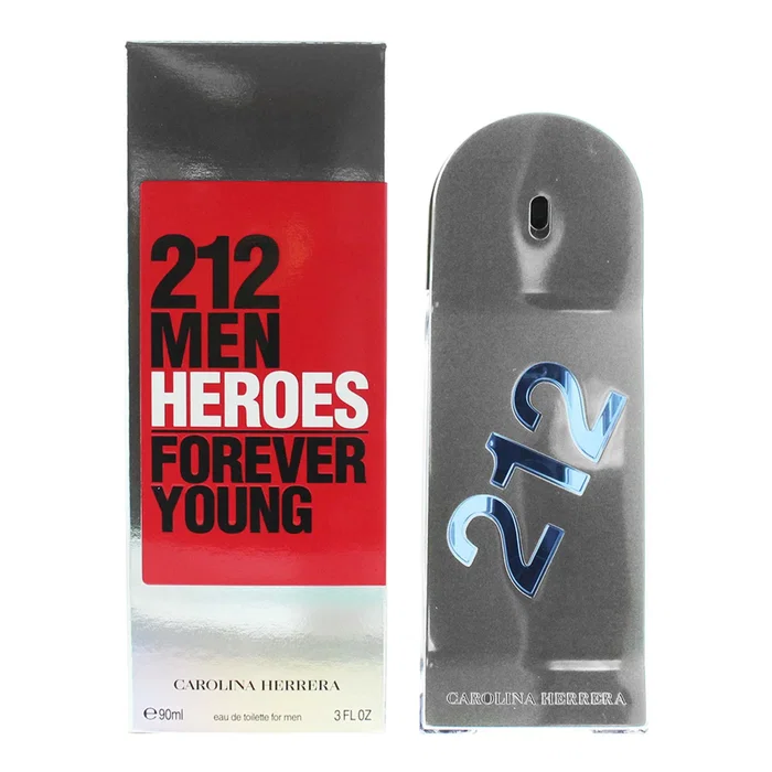 Carolina Herrera 212 Heroes Forever Young Eau de Toilette 90 ml Carolina Herrera 212 Heroes Forever Young Eau de Toilette 90 ml