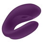 Vibration de Stimulation Double Satisfyer Double Joy Violet