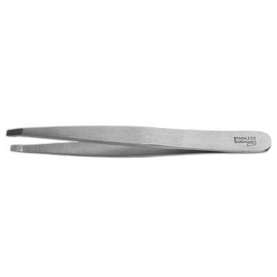Eurostil Pince à épiler en acier inoxydable 9,5 cm Eurostil Pince à épiler en acier inoxydable 9,5 cm