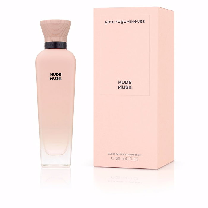 Adolfo Dominguez NUDE MUSK Eau de Parfum Vaporisateur Femme 120 ml Floral Boisé Adolfo Dominguez NUDE MUSK Eau de Parfum Vaporisateur Femme 120 ml Floral Boisé