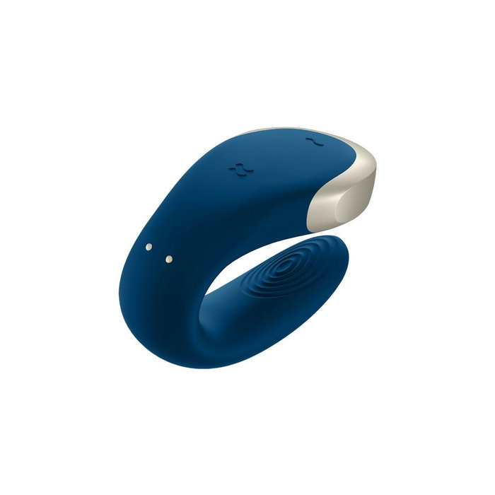 Masseur Couples Satisfyer Double Love Bleu