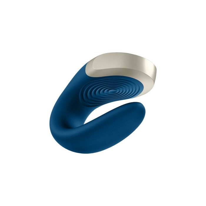 Masseur Couples Satisfyer Double Love Bleu