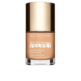 Clarins Skin Illusion Velvet Fond de Teint #107C 30 ml Peau Mate Naturelle