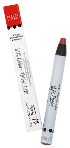 BEAUTY MADE EASY Crayon à Lèvres Mat Rouge 6 Gr BEAUTY MADE EASY Crayon à Lèvres Mat Rouge 6 Gr