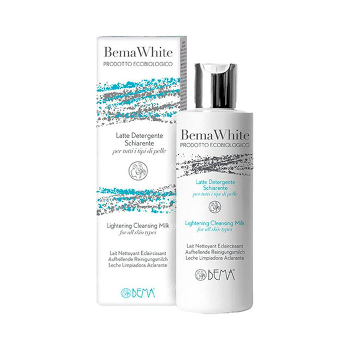 BEMA White Leche Limpiadora Aclarante 200Ml Bio Lait Démaquillant Éclaircissant Visage Doux BEMA White Leche Limpiadora Aclarante 200Ml Bio Lait Démaquillant Éclaircissant Visage Doux