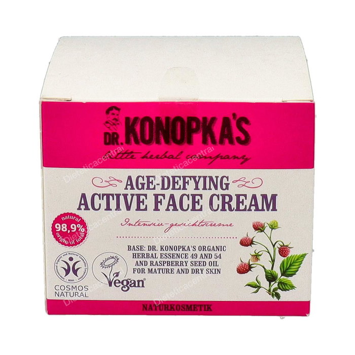 Dr. Konopka's Crème Faciale Anti-Âge 50ml Vegan - Soin Anti-Rides Hydratant Bio Dr. Konopka's Crème Faciale Anti-Âge 50ml Vegan - Soin Anti-Rides Hydratant Bio