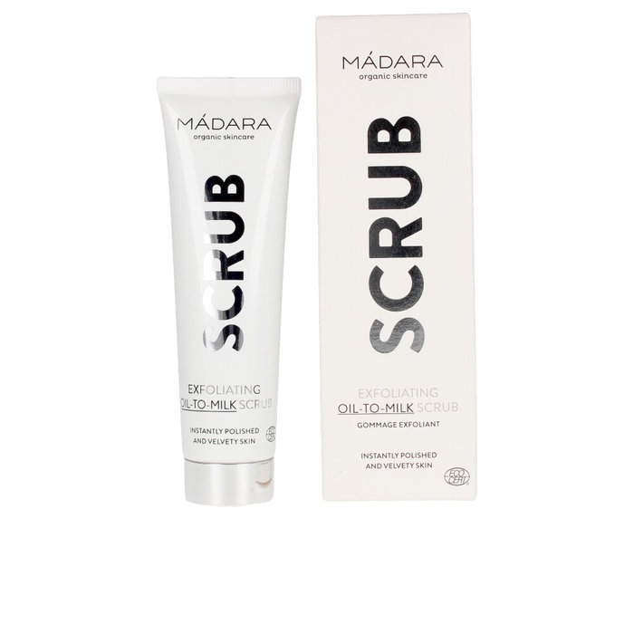 Mádara Organic Skincare SCRUB Huile-en-lait exfoliant 60 ml
