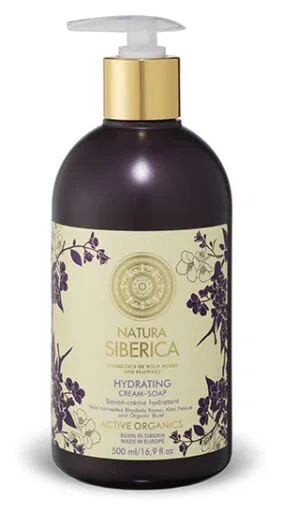 Natura Siberica Savon Crème Hydratant aux Plantes de Sibérie, Nettoyant Doux Peau Natura Siberica Savon Crème Hydratant aux Plantes de Sibérie, Nettoyant Doux Peau