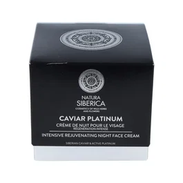 Natura Siberica Caviar Platinum Crème de Nuit Rejuvenecedora 50 ml - Soin Anti-Âge Raffermissant