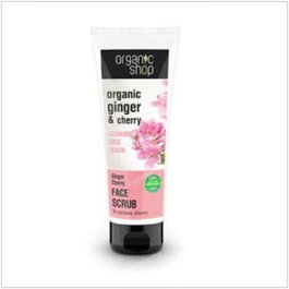 Organic Shop Peeling Visage Gingembre et Cerises 75 ml