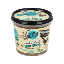 SKIN SUPER GOOD Exfoliant Corps Granola Noix de Macadamia 360 ml