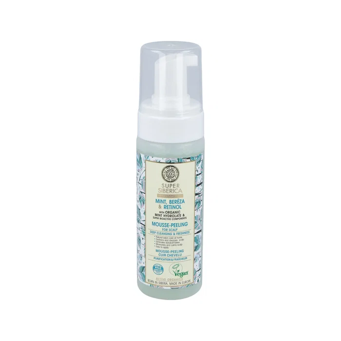 Natura Siberica Super Siberica Mousse Peeling Cheveux Gras 170 ml Natura Siberica Super Siberica Mousse Peeling Cheveux Gras 170 ml