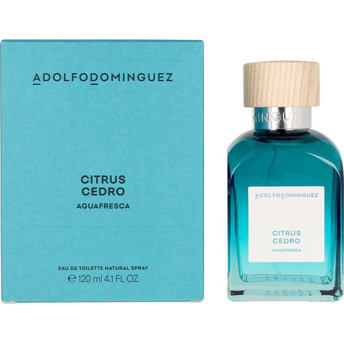 Adolfo Dominguez Agua Fresca Citrus Cedro Eau de Toilette Vaporisateur 120 ml Adolfo Dominguez Agua Fresca Citrus Cedro Eau de Toilette Vaporisateur 120 ml