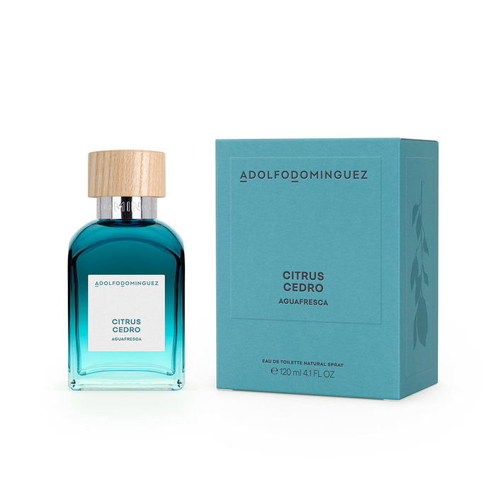 Adolfo Dominguez Agua Fresca Citrus Cedro Eau de Toilette Vaporisateur 120 ml Adolfo Dominguez Agua Fresca Citrus Cedro Eau de Toilette Vaporisateur 120 ml