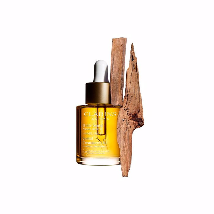 Clarins Huile Santal pour peaux sèches ou rougies 30 ml