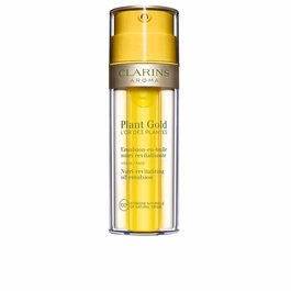 Clarins Plant Gold L'Or Des Plantes - Émulsion hydratante 2-en-1 35 mL avec orchidée bleue et pachouli - Ingrédients 100% naturels