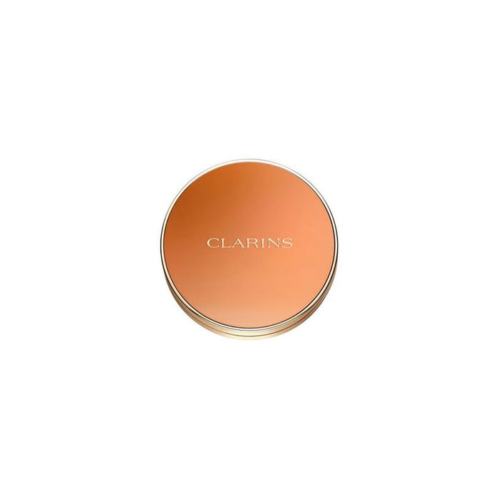 Clarins EVER BRONZE duo poudre bronzante #03 Poudre Bronzante pour le Visage avec Éclat Naturel et Effet Bonne Mine