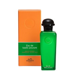 Hermès Cologne Eau de Basilic Pourpre 100 ml - Eau de Toilette aux notes d'Albahaca Pourpre, Bergamote Verte et Geranium, Fabriqué en France