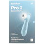 Satisfyer Stimulateur d'Air Pro 2 - Version Bleue, Technologie Air Pulse pour Clitoris, Silicone Médical, Étanche IPX7