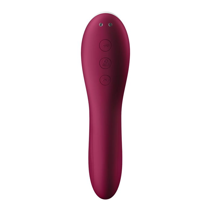 Aspirateur à clitoris Satisfyer Dual Crush Rouge