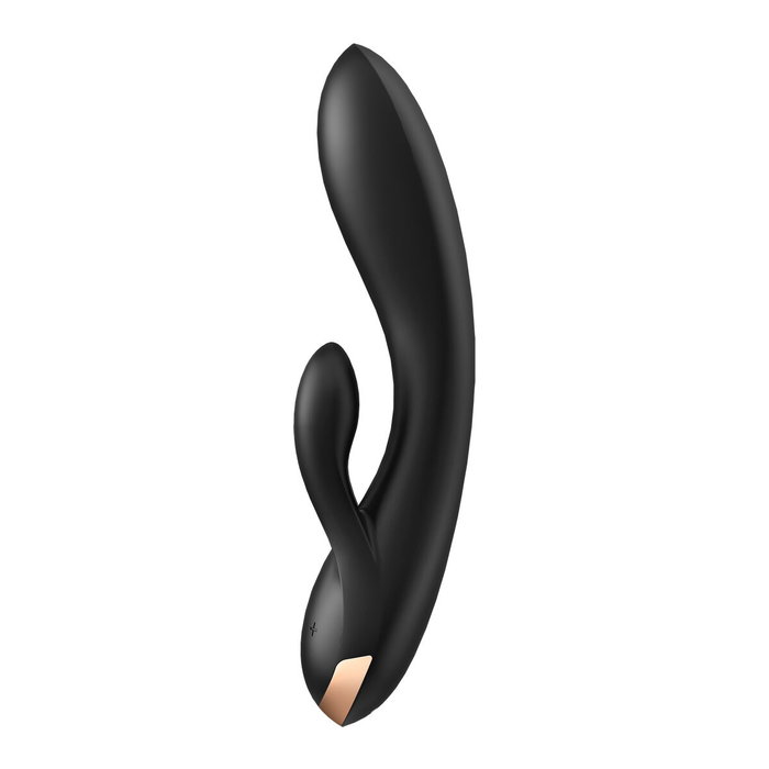 Vibration de Stimulation Double Satisfyer Flex Noir