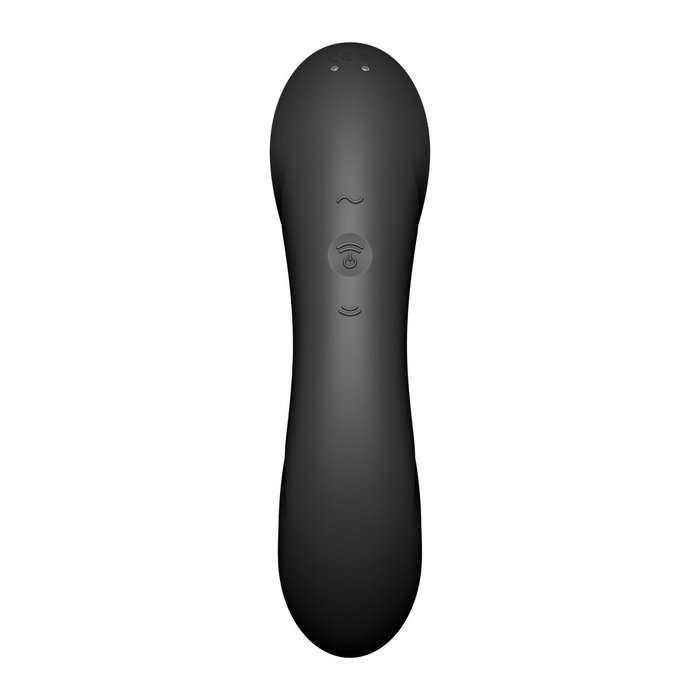 Vibration de Stimulation Double Satisfyer CURVY TRINITY 4 Noir Vibration de Stimulation Double Satisfyer CURVY TRINITY 4 Noir
