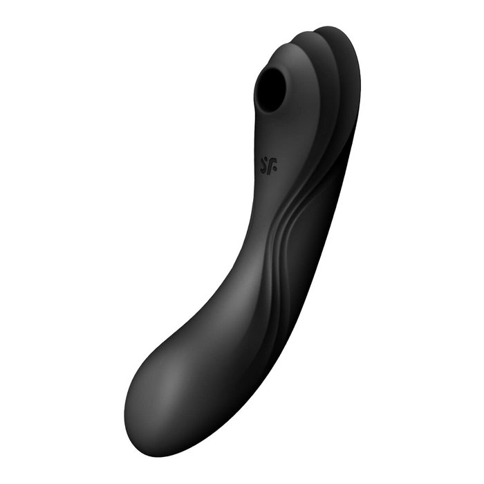 Vibration de Stimulation Double Satisfyer CURVY TRINITY 4 Noir Vibration de Stimulation Double Satisfyer CURVY TRINITY 4 Noir