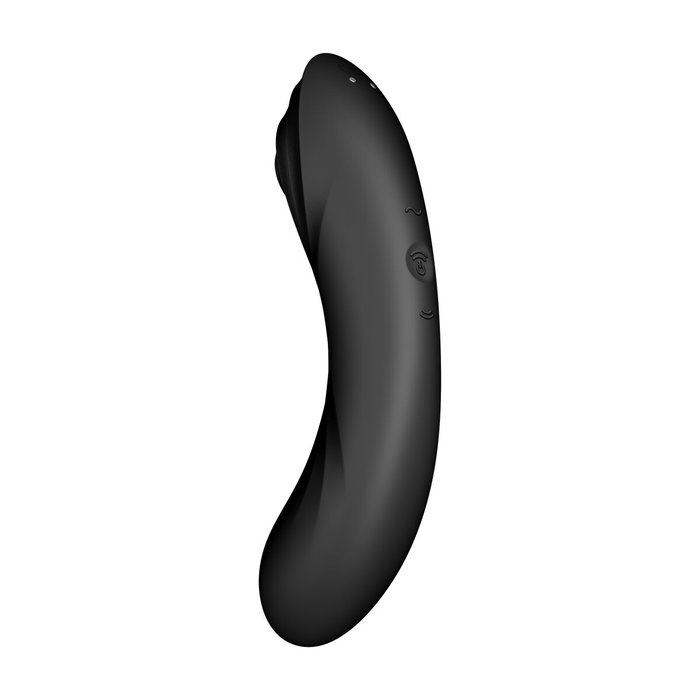 Vibration de Stimulation Double Satisfyer CURVY TRINITY 4 Noir Vibration de Stimulation Double Satisfyer CURVY TRINITY 4 Noir