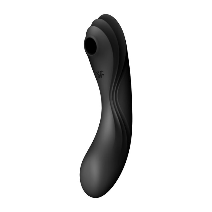 Vibration de Stimulation Double Satisfyer CURVY TRINITY 4 Noir Vibration de Stimulation Double Satisfyer CURVY TRINITY 4 Noir