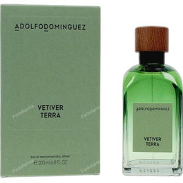 ADOLFO DOMINGUEZ Vetiver Terra Eau de Parfum Vaporisateur 200 ml