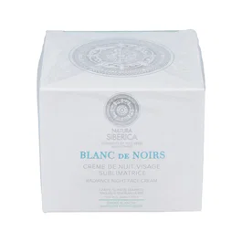 Natura Siberica Crema Facial Noche Radiance Blanc Des Noirs 50 ml - Crème de Nuit Visage Éclat