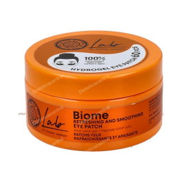 Natura Siberica Biome Parches Contour des Yeux Rafraîchissants 60 Uds Soin Postbiotique Peptides Syn-Ake Aloe Vera