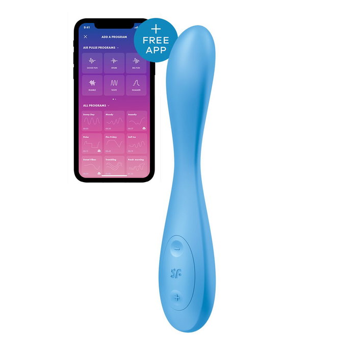 Vibromasseur Satisfyer G-Spot Flex 4+ Bleu Vibromasseur Satisfyer G-Spot Flex 4+ Bleu