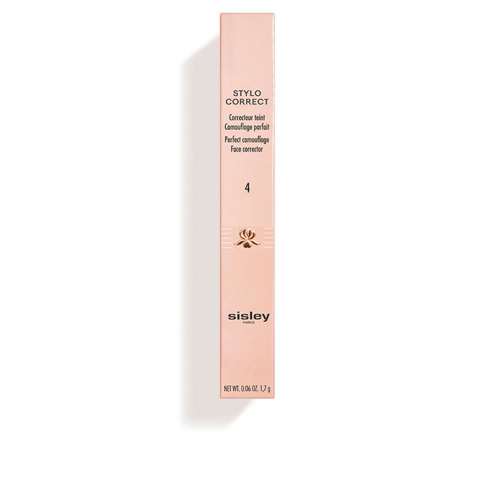 Sisley Stylo Correct #4 Correcteur Haute Couverture et Finition Mate Lumineuse, Formule Longue Tenue, 2,5 ml Sisley Stylo Correct #4 Correcteur Haute Couverture et Finition Mate Lumineuse, Formule Longue Tenue, 2,5 ml