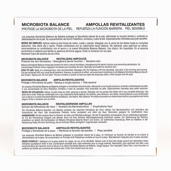Babaria Ampoules revitalisantes MICROBIOTA 5 x 2 ml