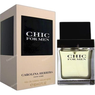 Carolina Herrera Chic For Men Eau de Toilette 60 ml Carolina Herrera Chic For Men Eau de Toilette 60 ml